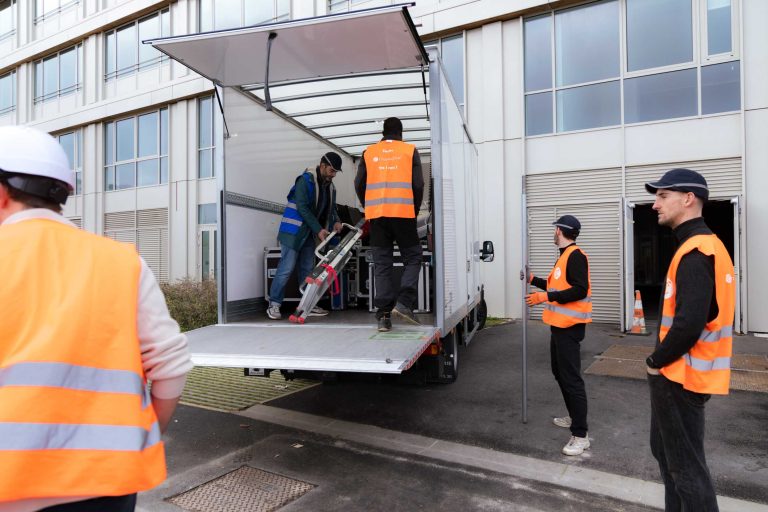 Les coulisses de l’installation